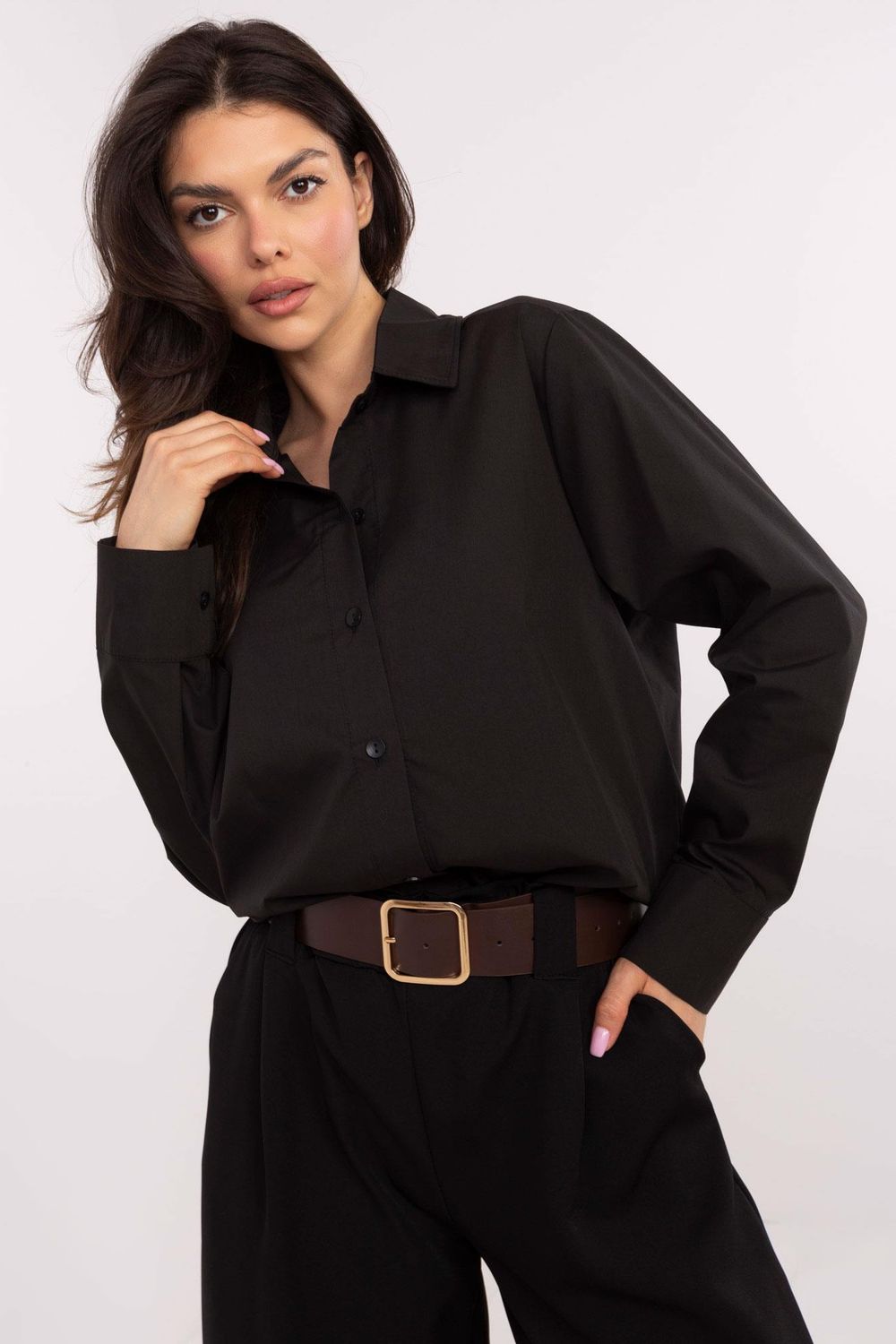 Blouse femme Lakerta — noir