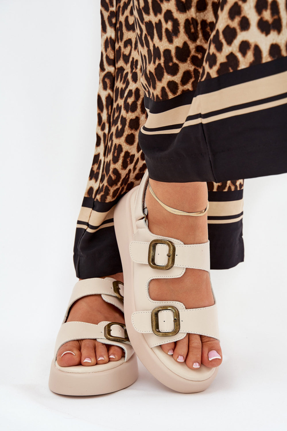 Sandales femme Step in style — beige