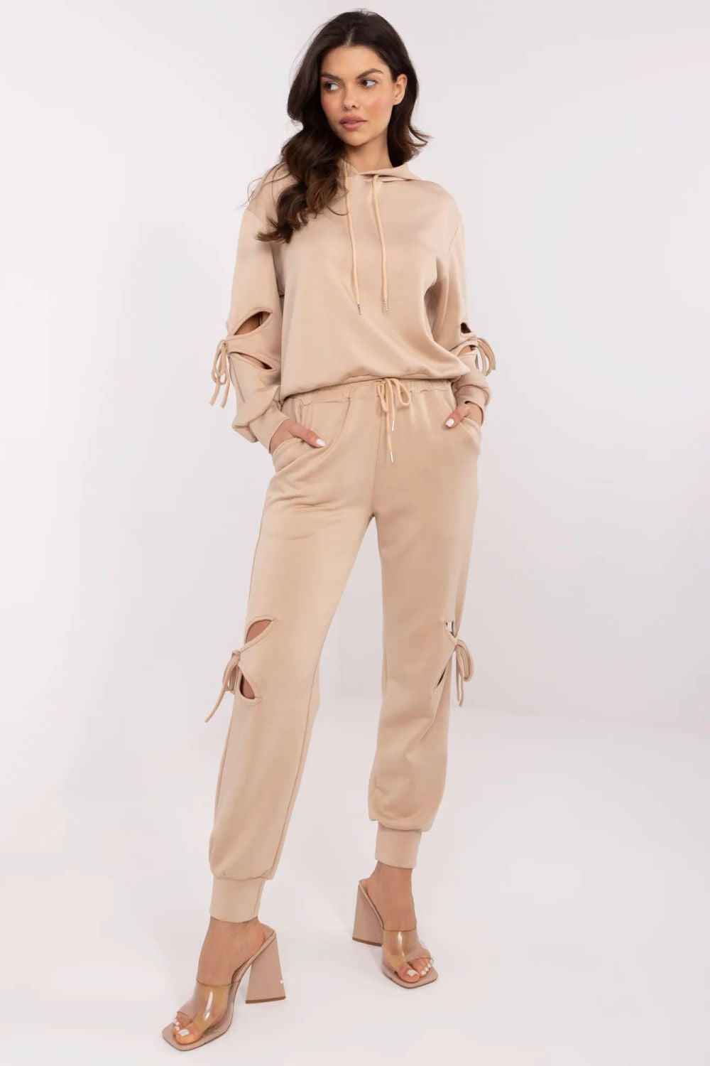 Ensemble lingerie femme NM L Ensemble L — beige