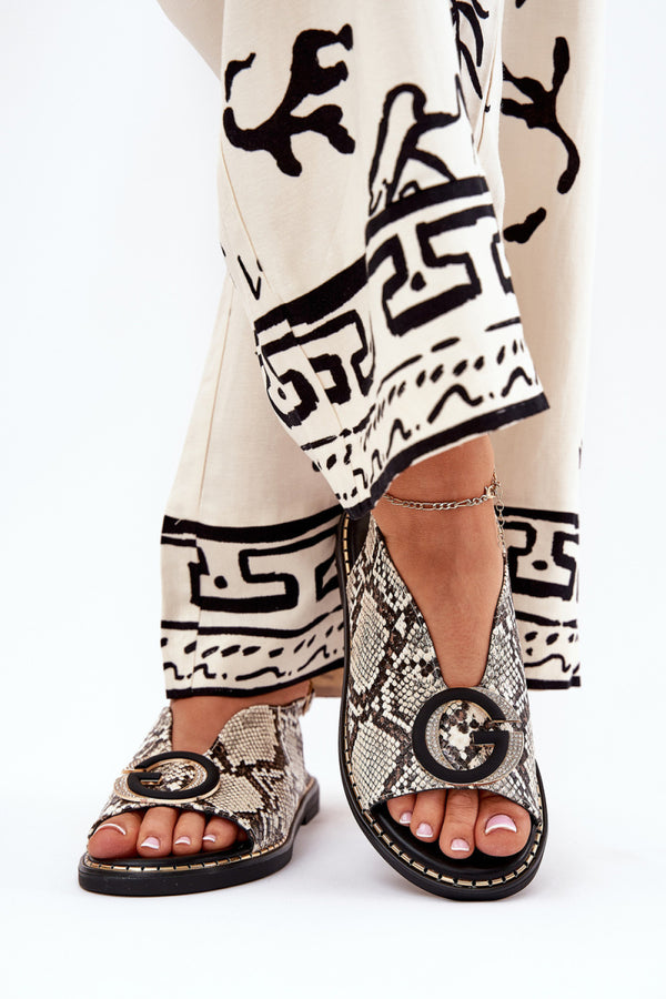 Sandales femme Step in style — brun