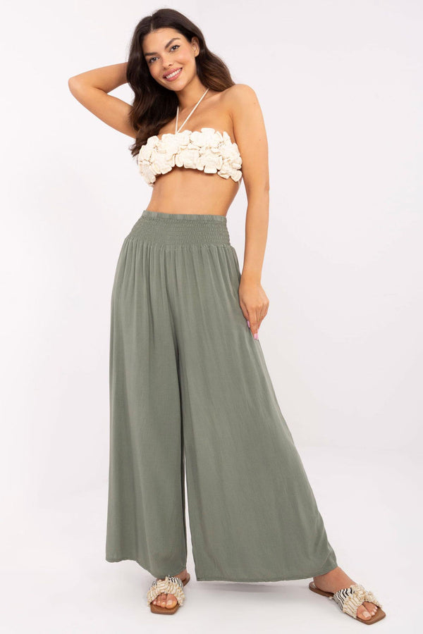 Chaussures à talons femme Och Bella Pantalon Pantalon — vert