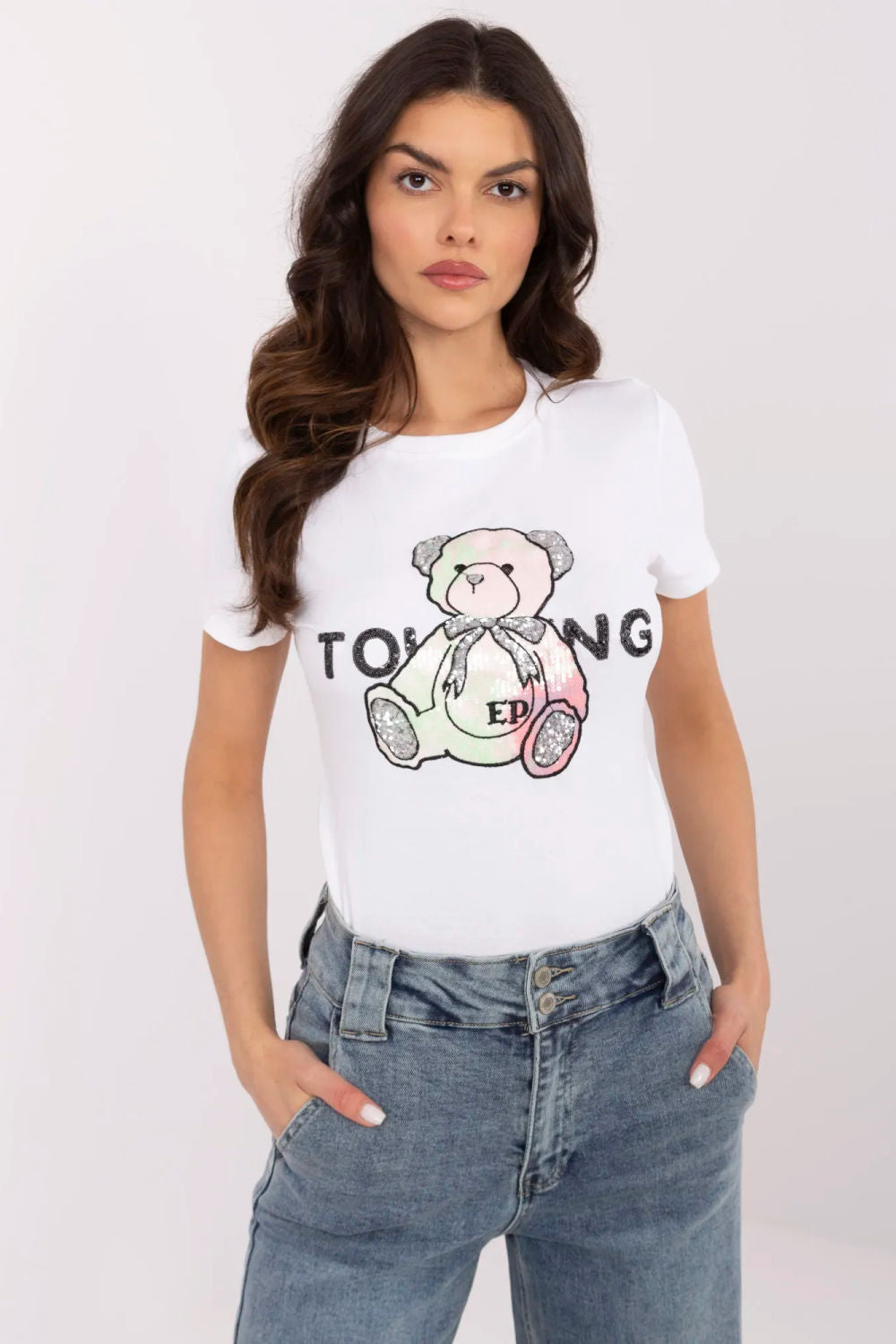 Blouse femme NM T Shirt T — blanc