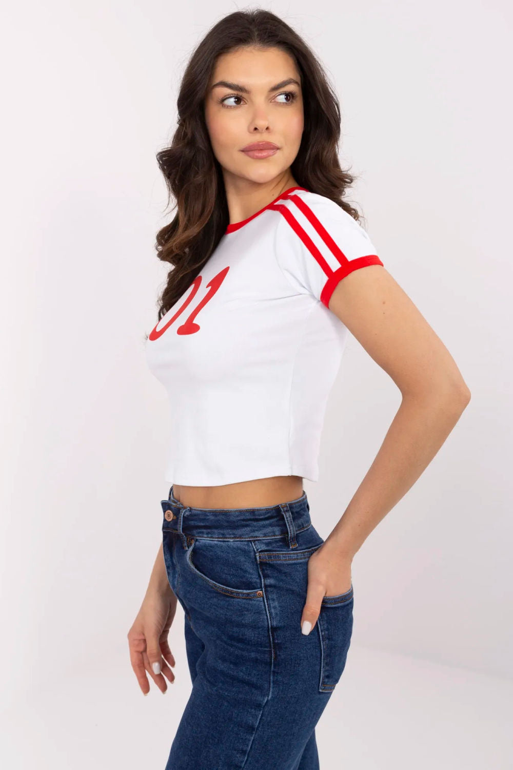 Blouse femme NM T Shirt T — blanc