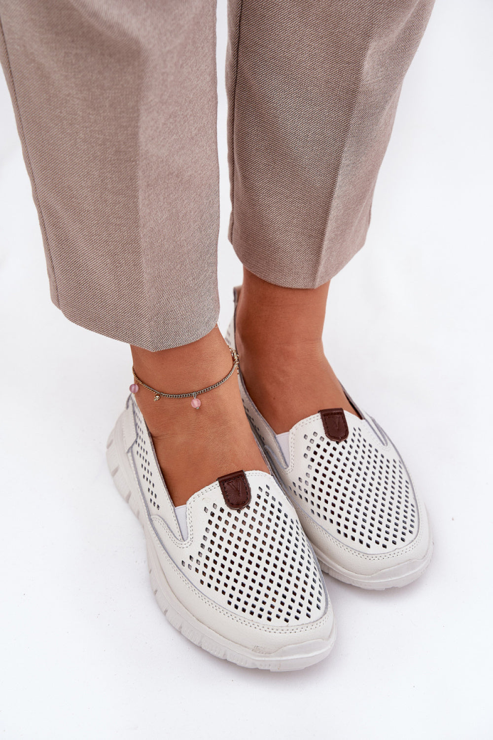 Ballerine femme Step in style — blanc
