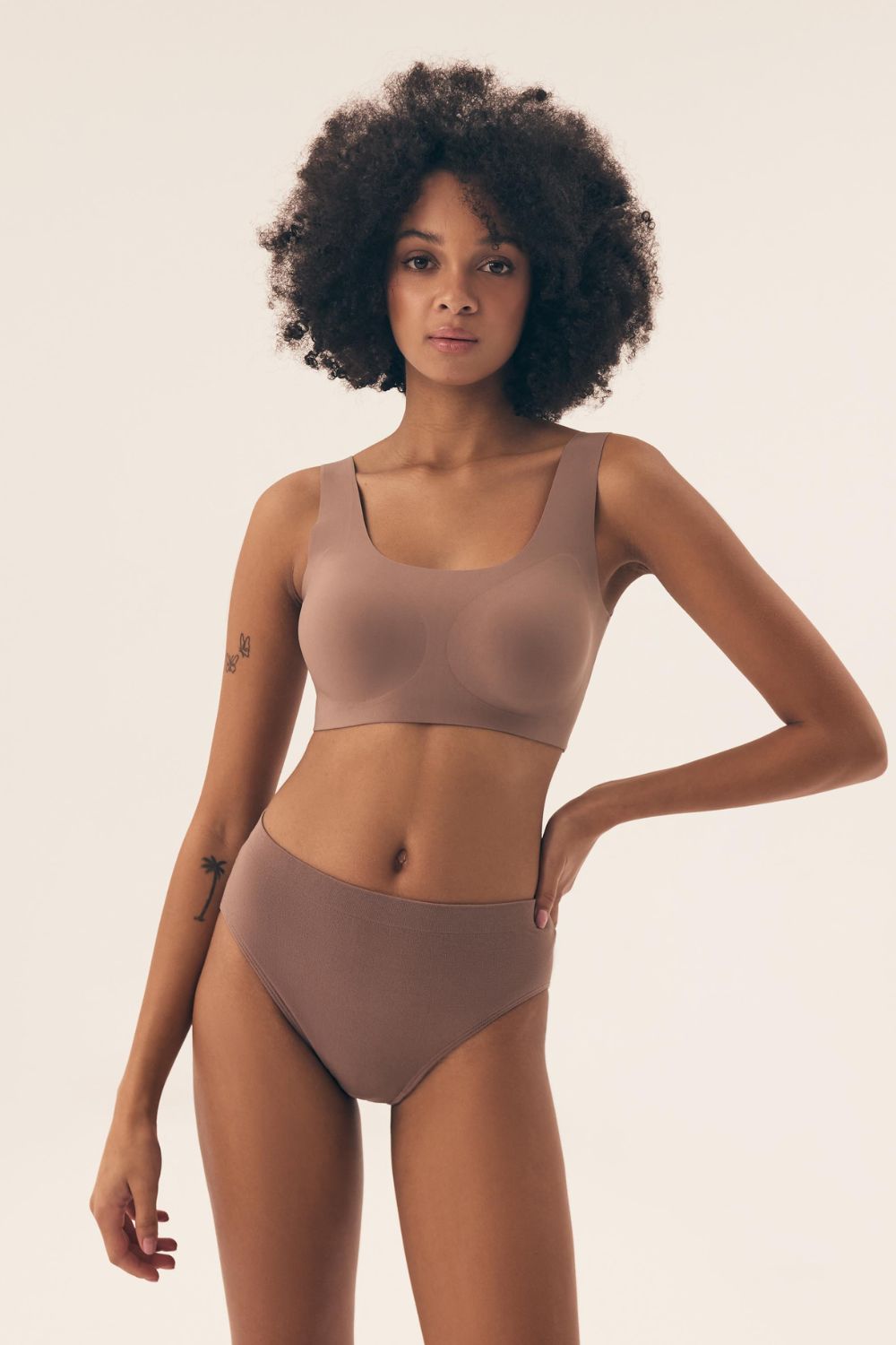 Soutien-gorge semi-soft femme Henderson Soft Soft — brun