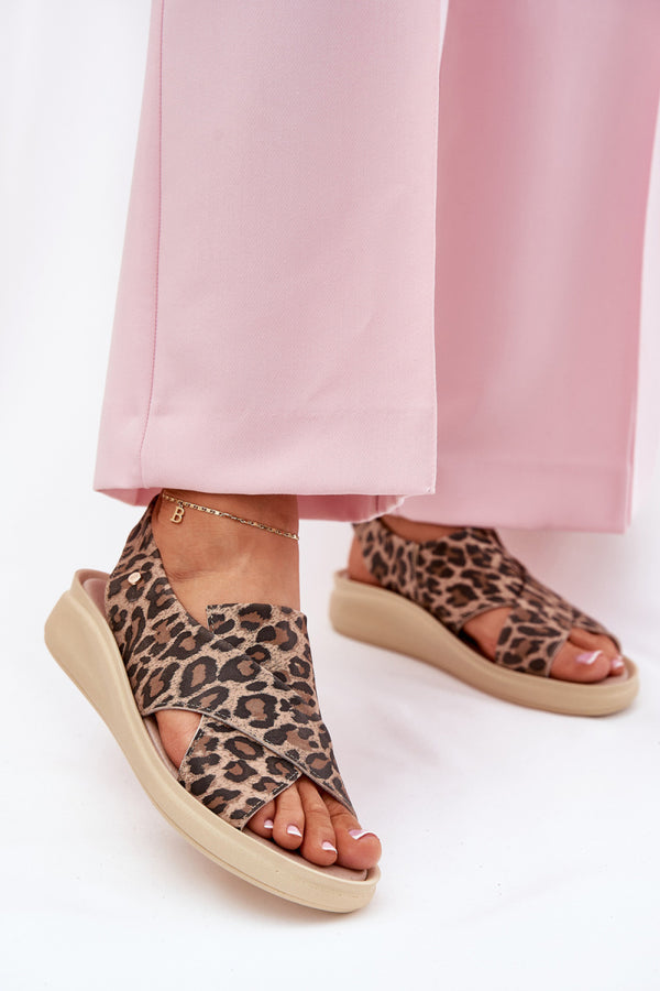 Sandales femme Step in style — brun