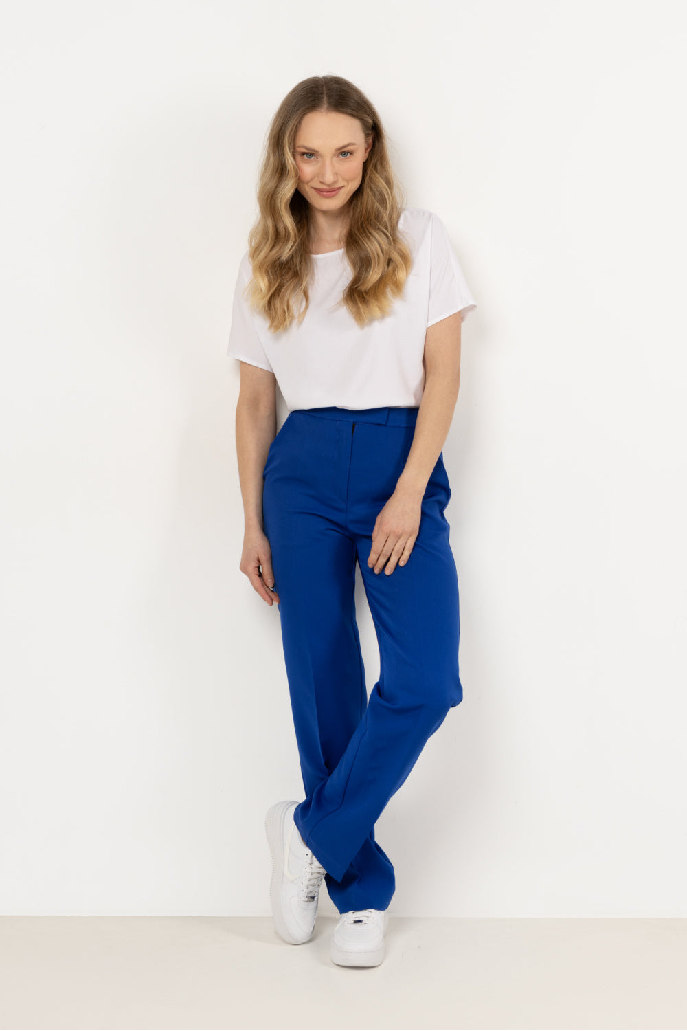 Chaussures à talons femme awama Pantalon Pantalon — bleu