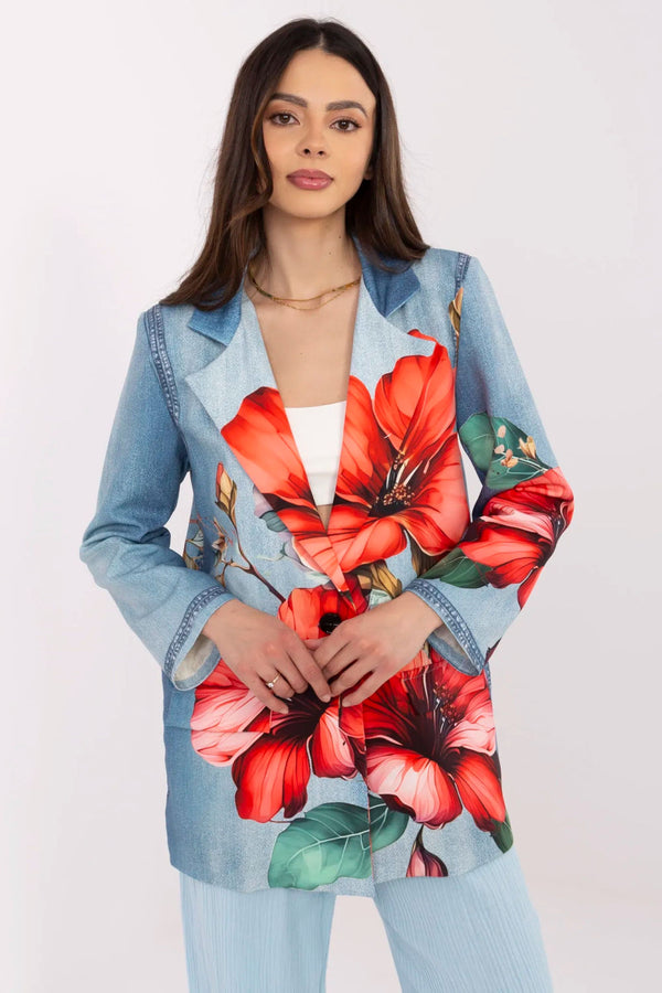 Veste femme Italy Moda — bleu