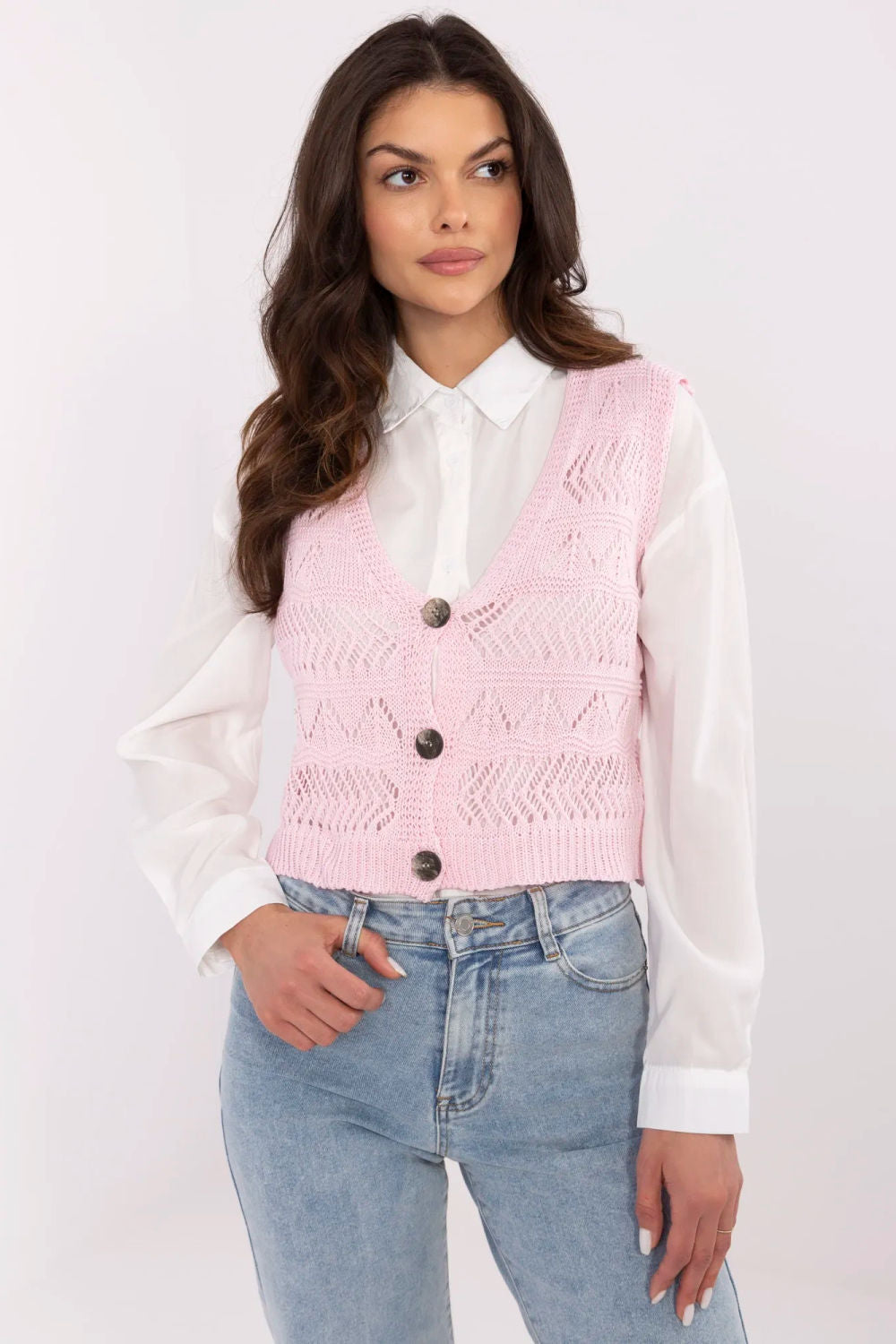 Gilet femme Sublevel — rosé