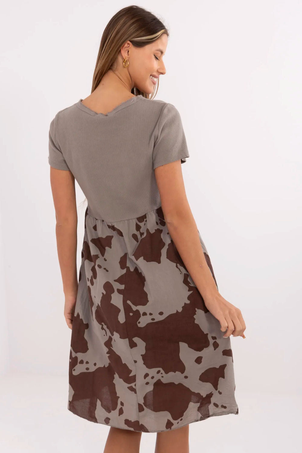 Robe femme Italy Moda De Jour De — beige