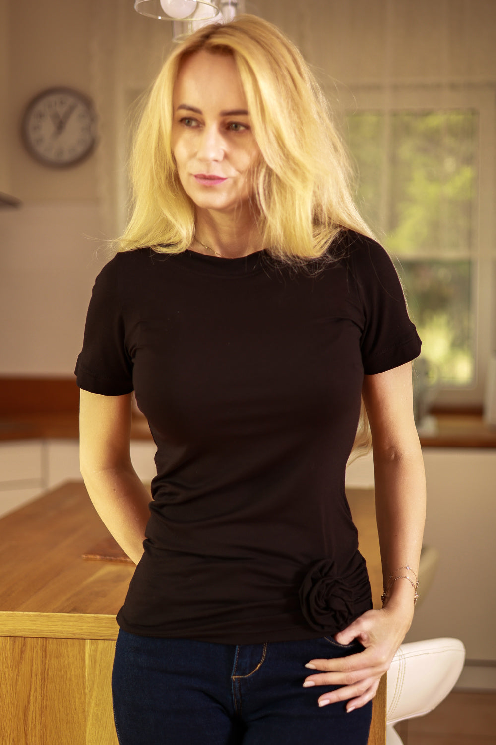 Blouse femme Mirale Chemisier Chemisier — noir