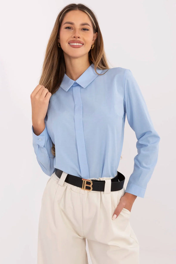 Blouse femme Lakerta Chemisier Chemisier — bleu