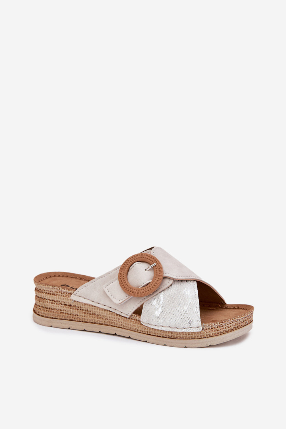 Sandales femme Step in style Clacquettes Clacquettes — beige
