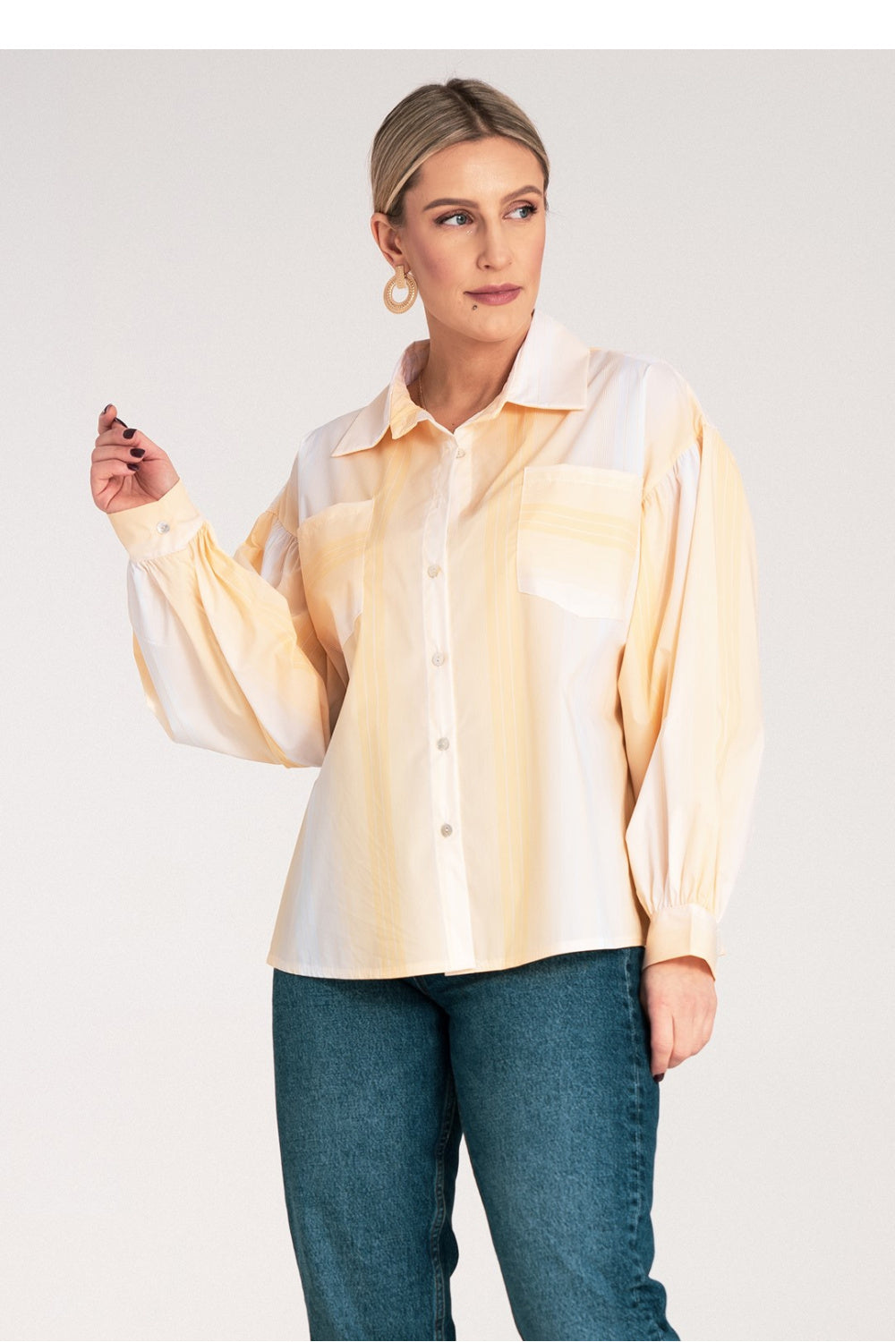 Blouse femme Figl — jaune