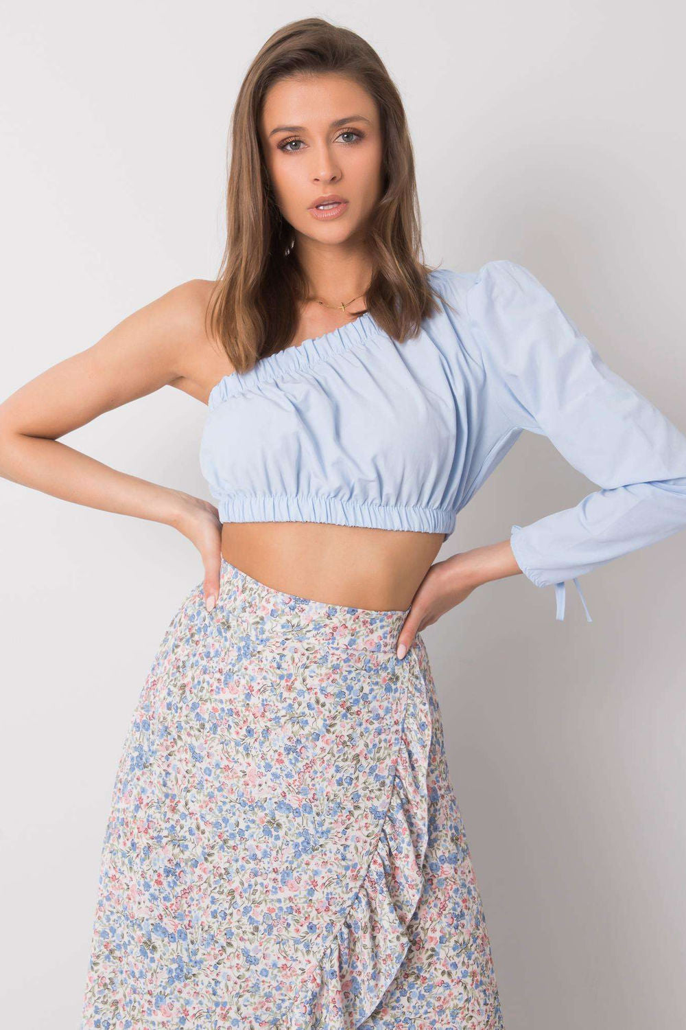 Blouse femme Rue Paris Chemisier Chemisier — bleu