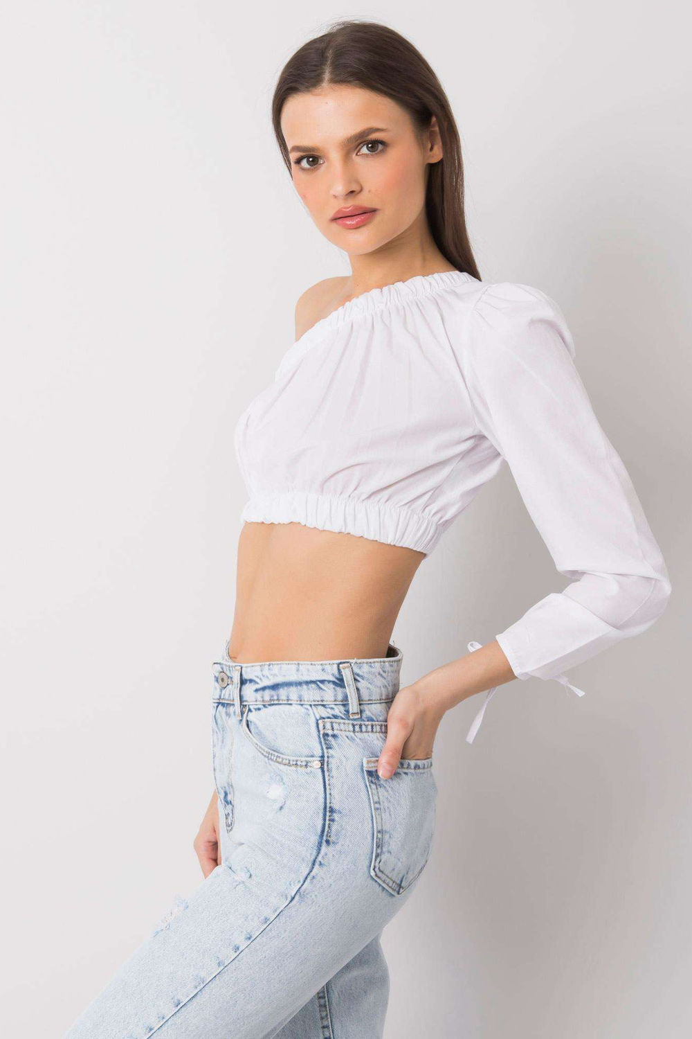 Blouse femme Rue Paris Chemisier Chemisier — blanc