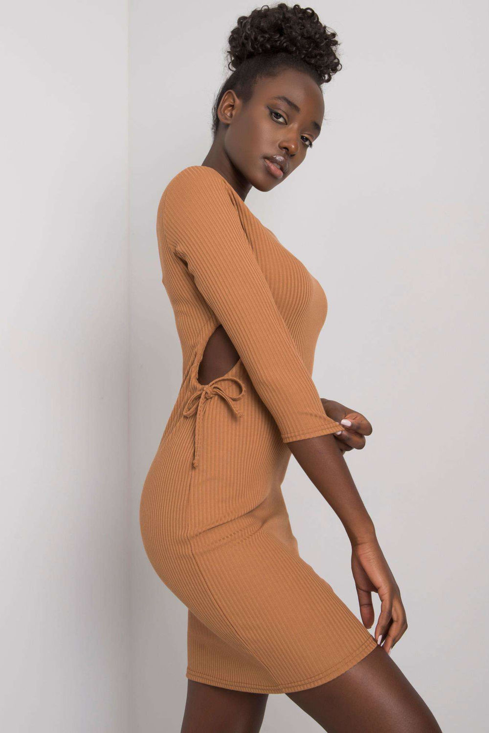 Robe femme Lakerta De Jour De — brun