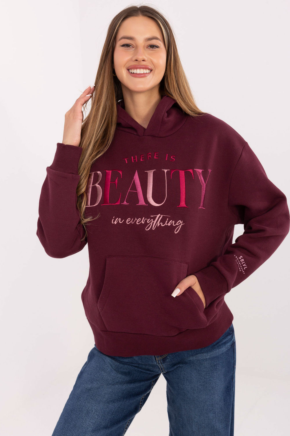 T-shirt femme Sublevel Sweatshirt Sweatshirt — rouge