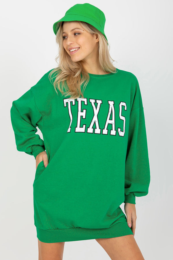 T-shirt femme Ex Moda Sweatshirt Sweatshirt — vert