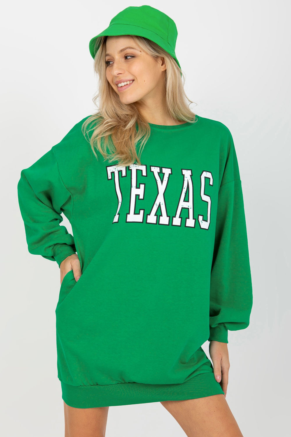 T-shirt femme Ex Moda Sweatshirt Sweatshirt — vert