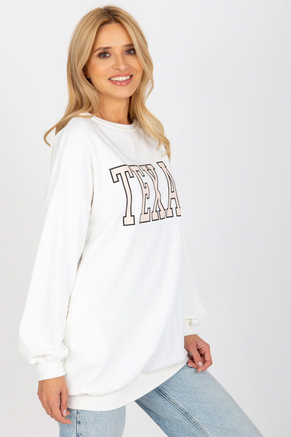 T-shirt femme Ex Moda Sweatshirt Sweatshirt — rosé