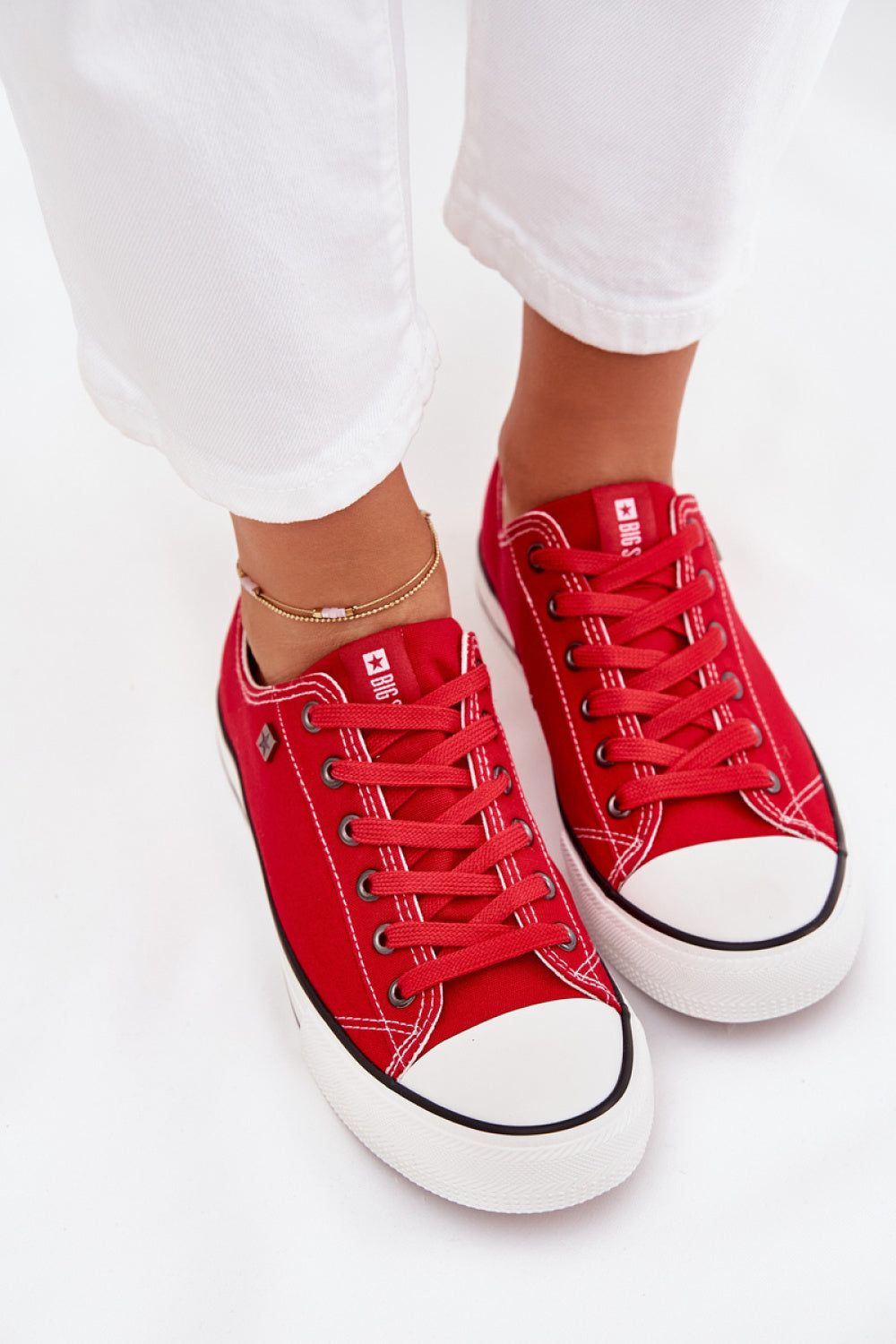 Baskets femme Step in style — rouge