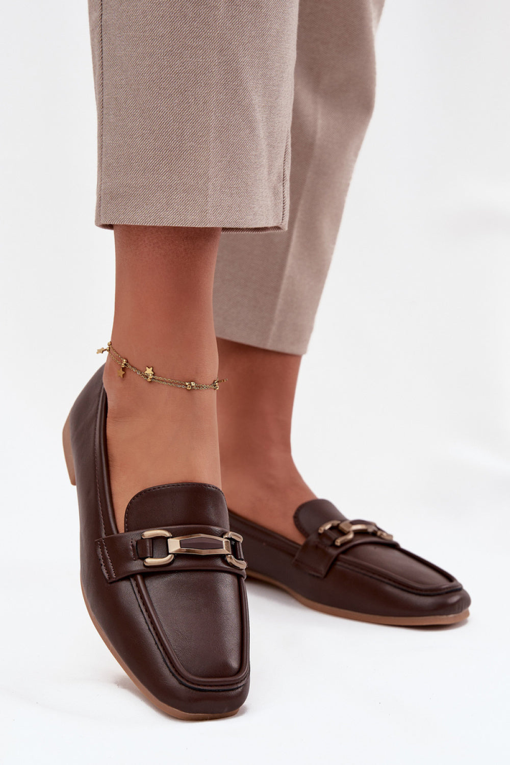 Loafers femme Step in style — brun