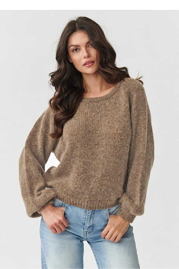 Pull femme Makadamia Chandail Chandail — brun