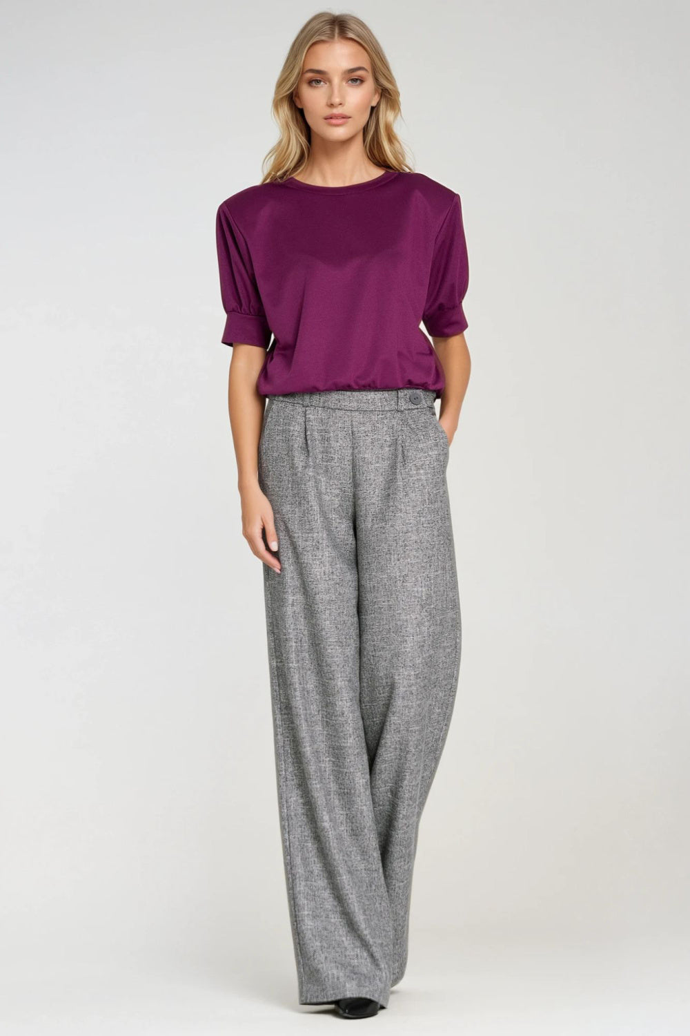 Blouse femme Nife Chemisier Chemisier — violet