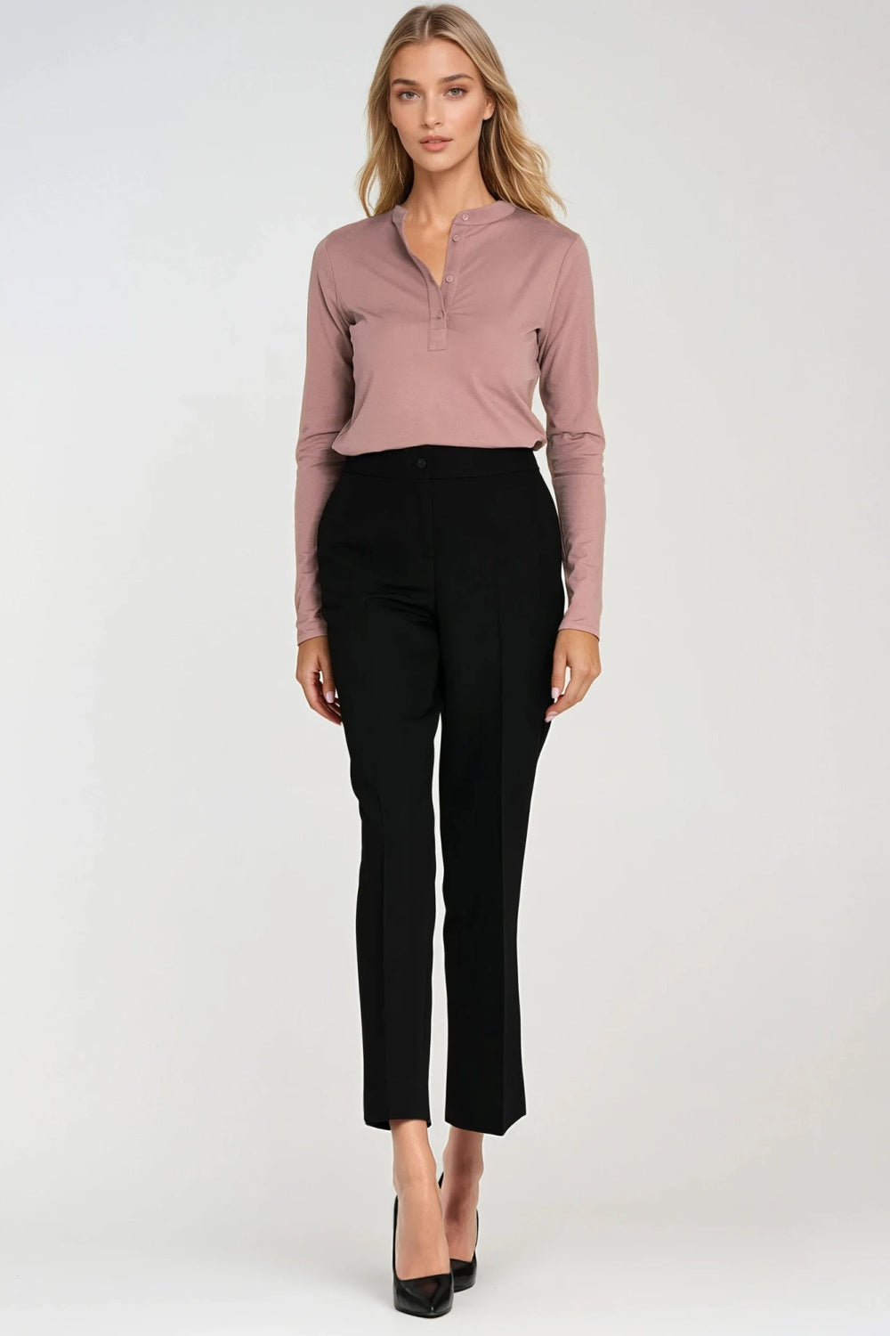 Chaussures à talons femme Nife Pantalon Pantalon — noir