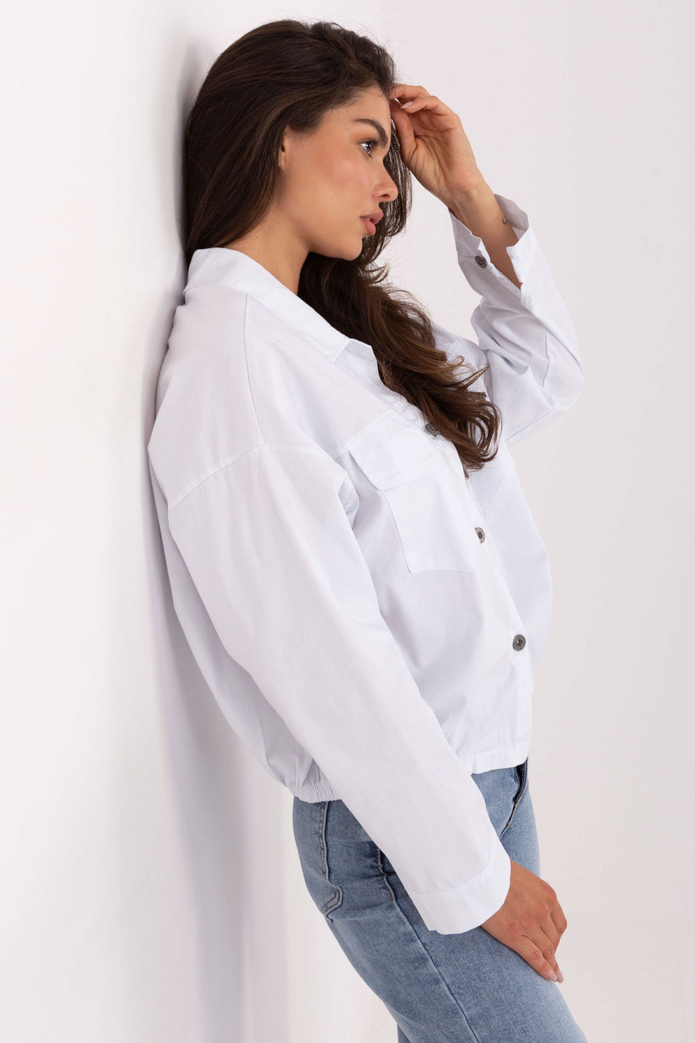 Blouse femme Rue Paris — blanc