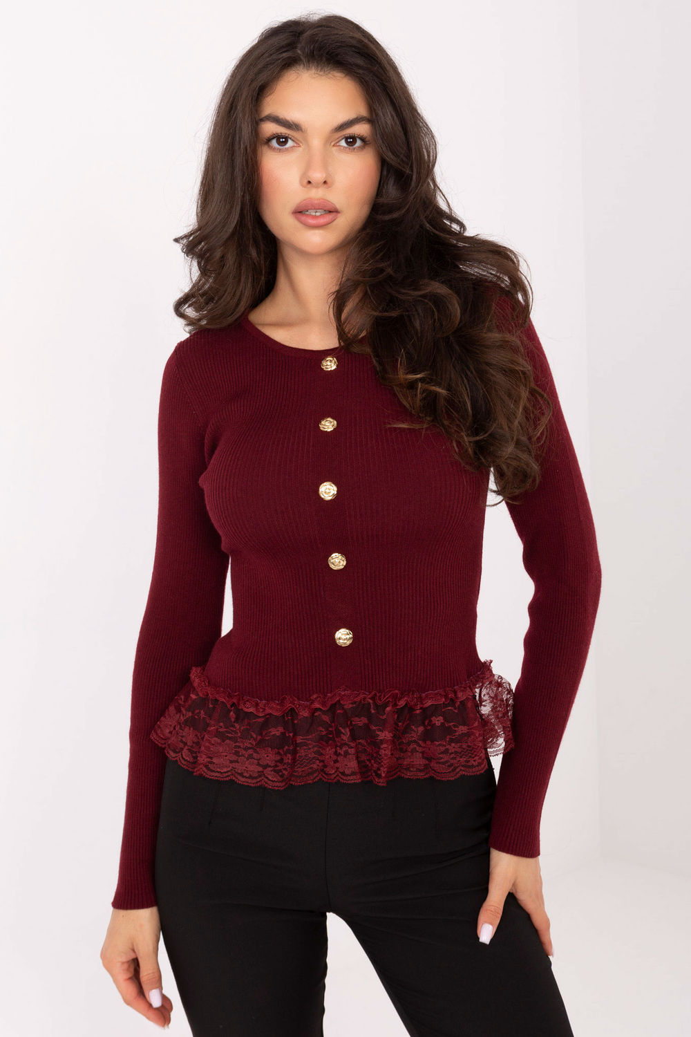 Pull femme Factory Price Chandail Chandail — rouge