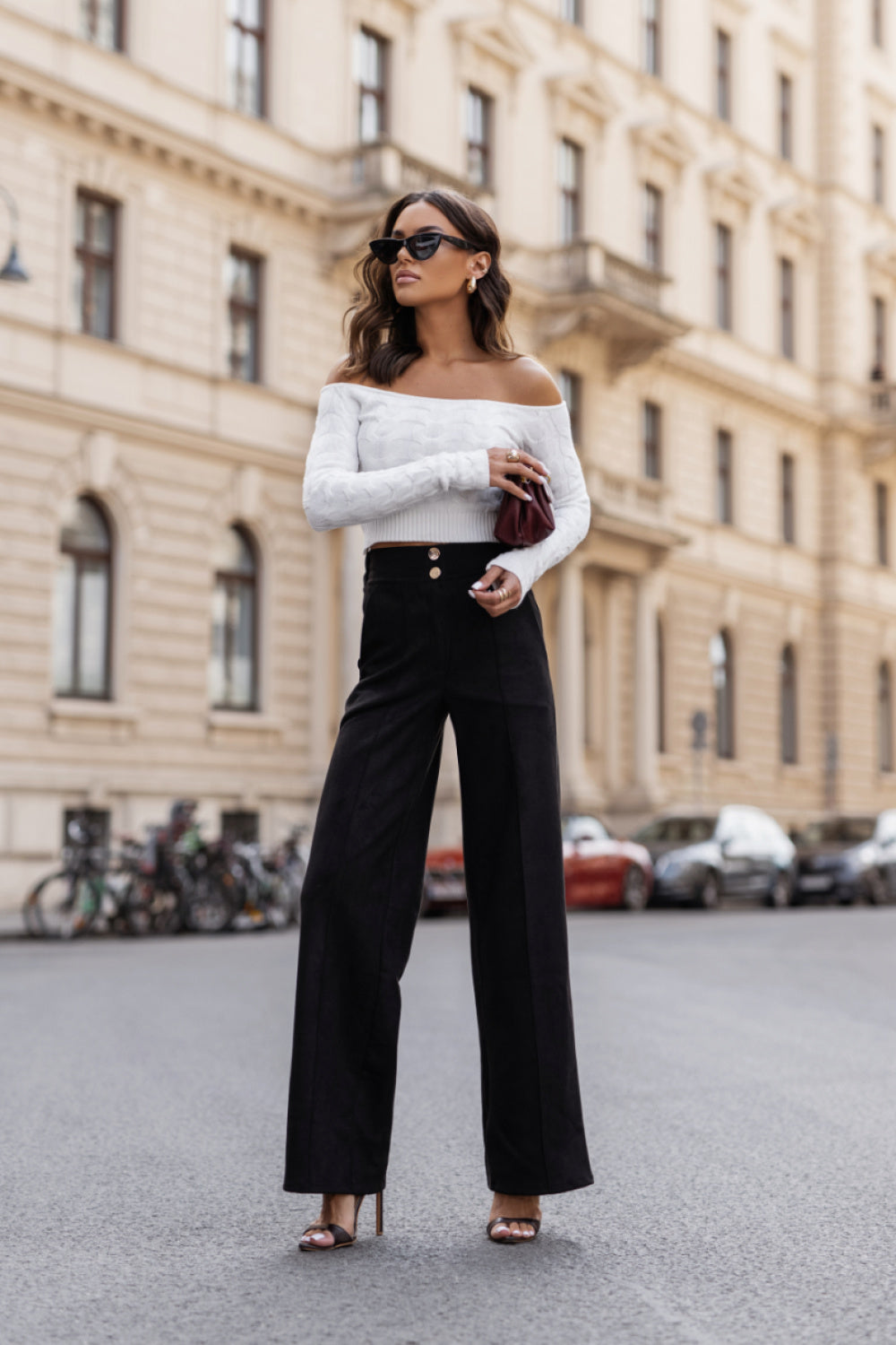 Chaussures à talons femme LaBalancia Pantalon Pantalon — noir