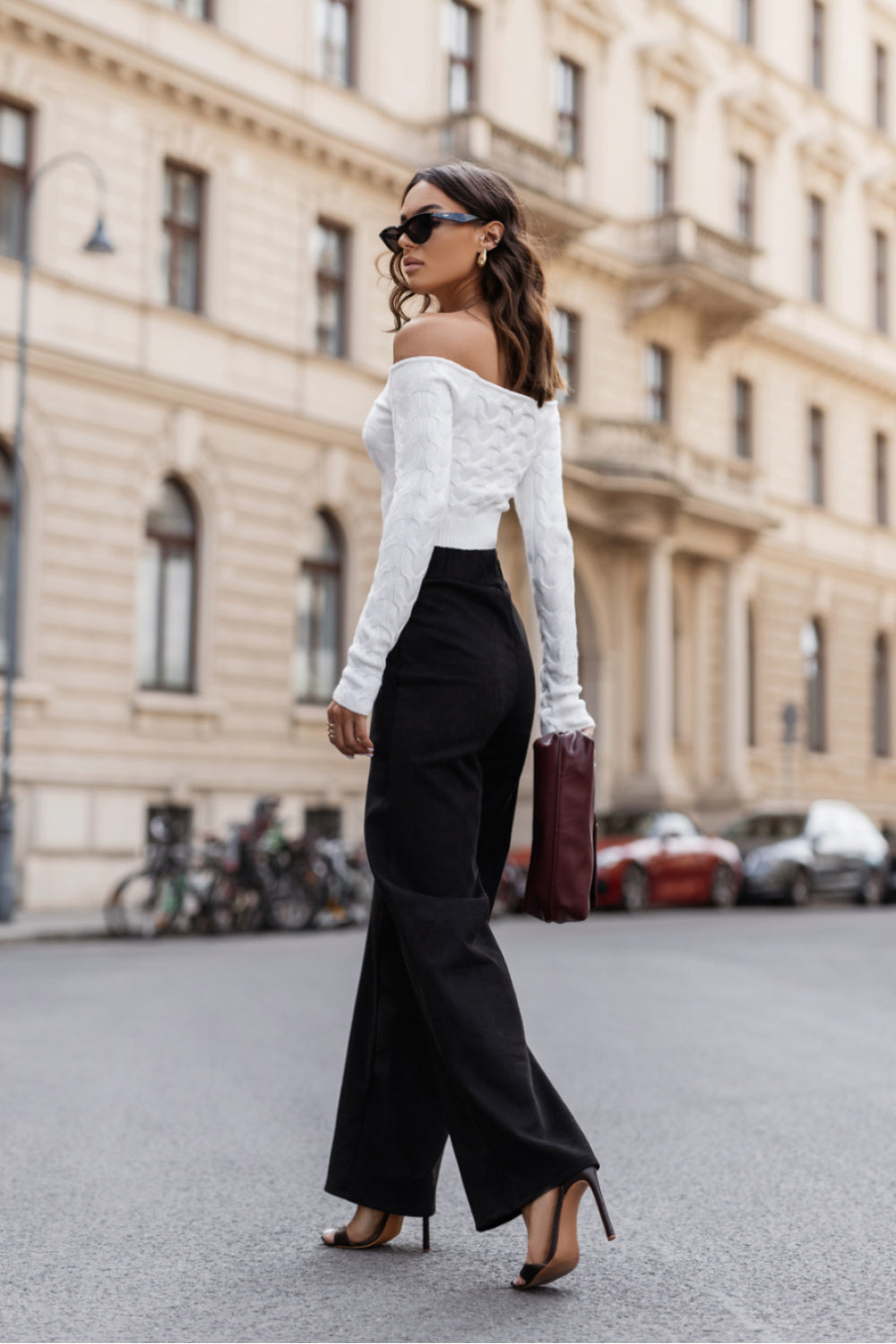 Chaussures à talons femme LaBalancia Pantalon Pantalon — noir