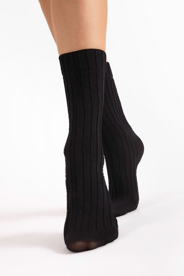 Chaussettes femme Fiore — noir