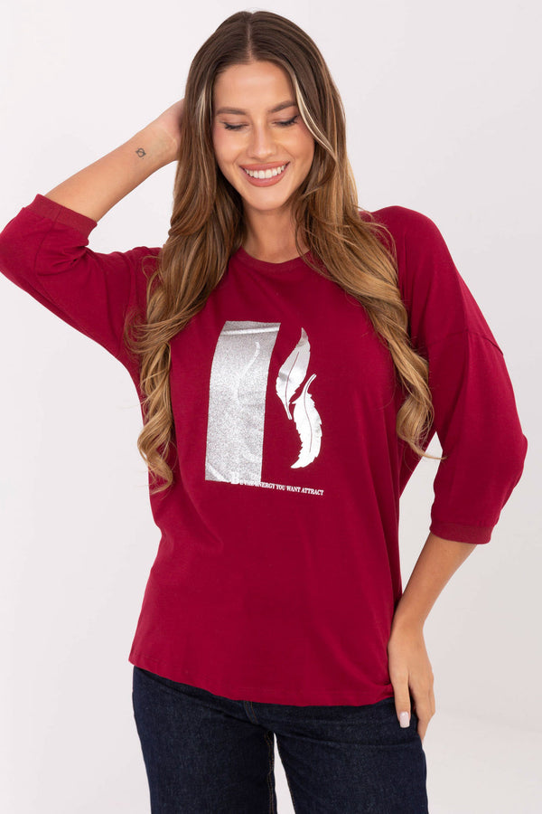 Blouse femme Relevance Chemisier Chemisier — rouge