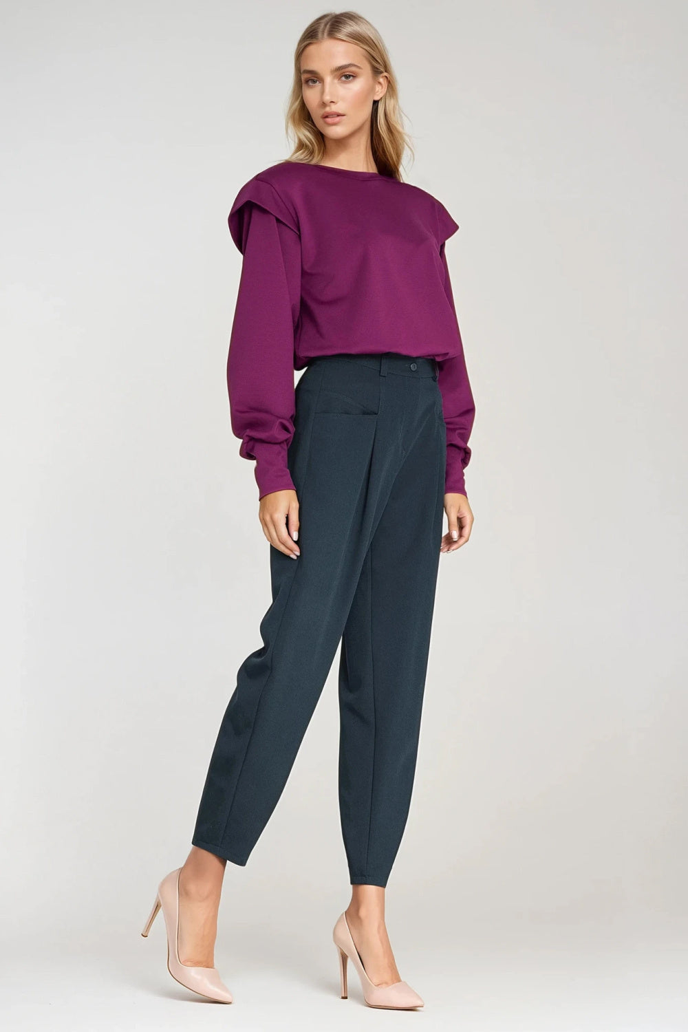 T-shirt femme Nife Sweatshirt Sweatshirt — violet