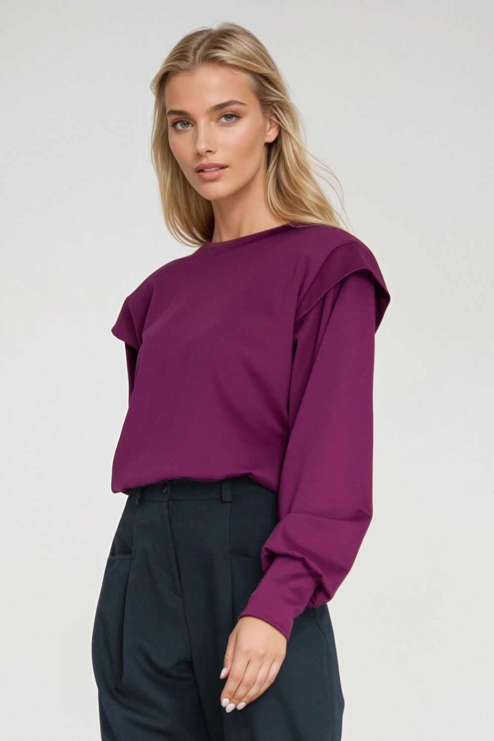 T-shirt femme Nife Sweatshirt Sweatshirt — violet