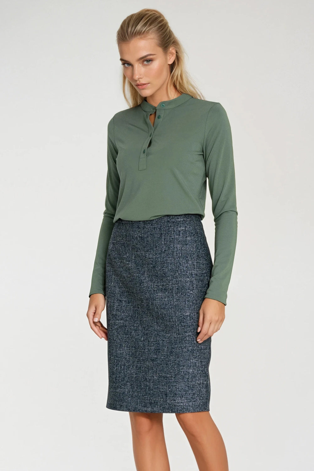 Blouse femme Nife Chemisier Chemisier — vert