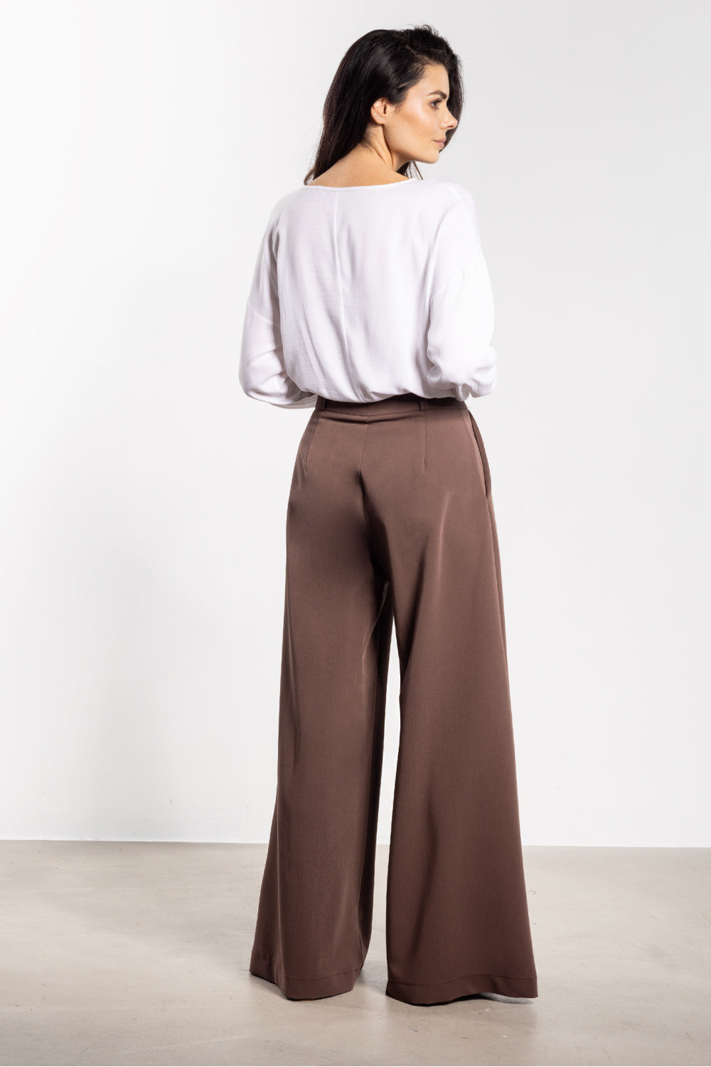 Chaussures à talons femme awama Pantalon Pantalon — brun