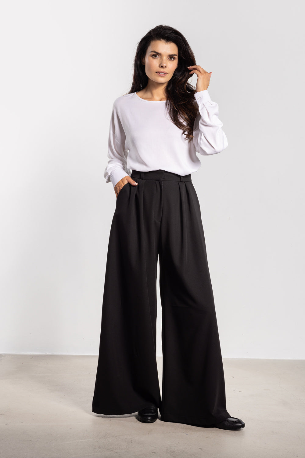 Chaussures à talons femme awama Pantalon Pantalon — noir