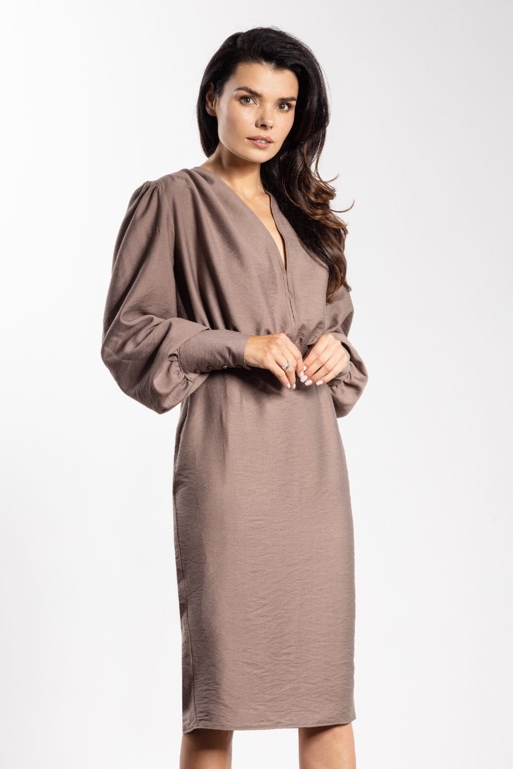 Robe femme awama De Cocktail De — brun