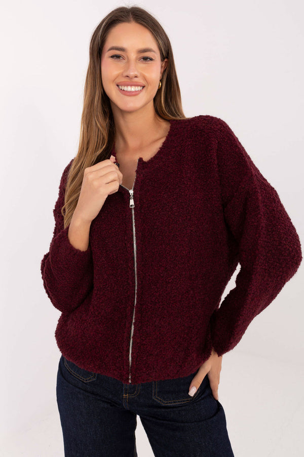 Cardigan femme Rue Paris — rouge