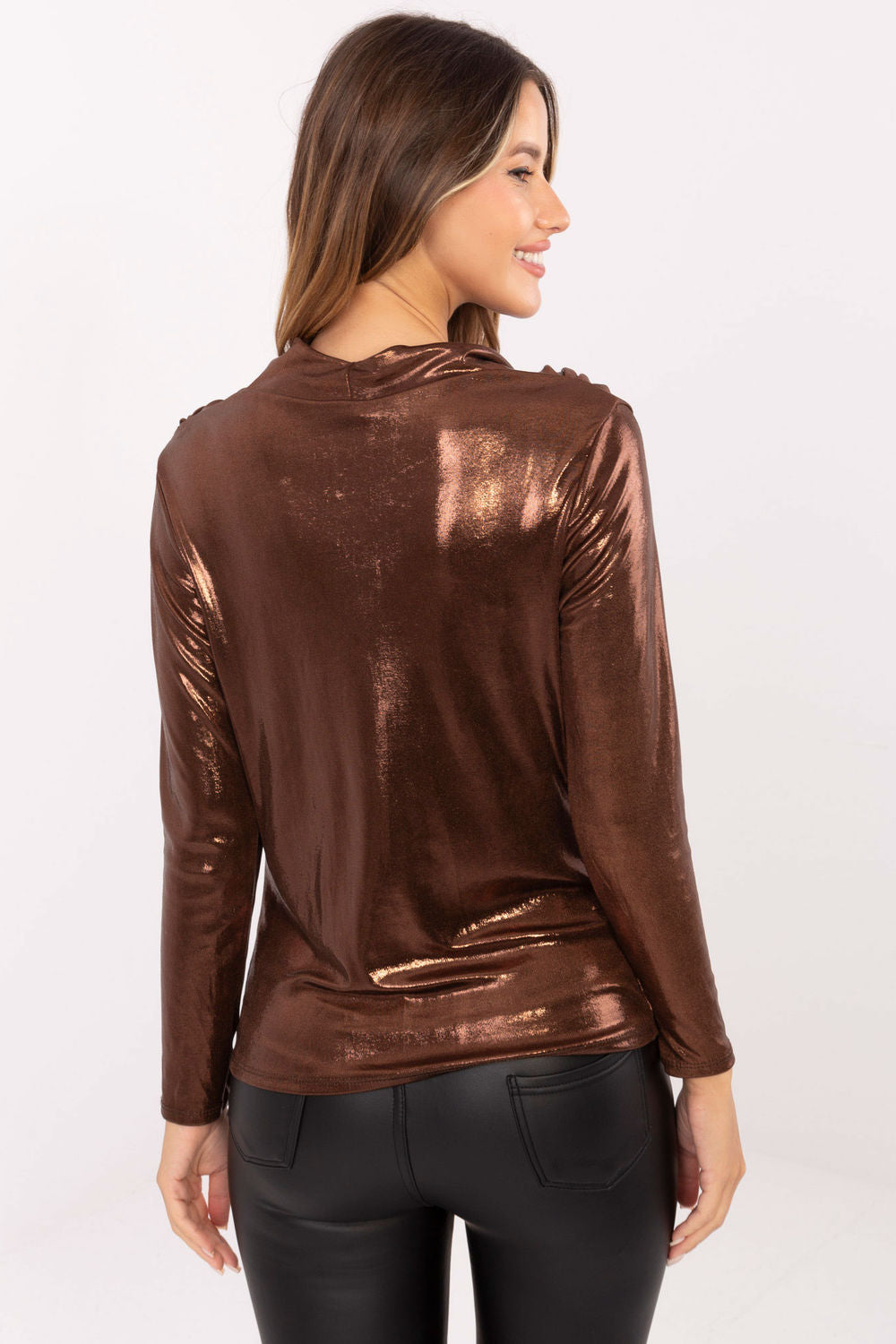 Blouse femme Italy Moda Chemisier Chemisier — brun
