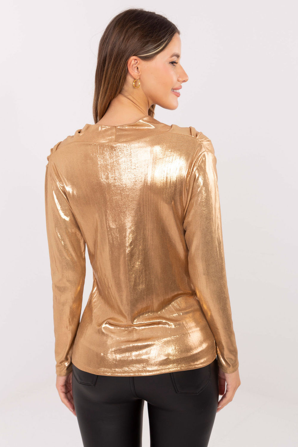 Blouse femme Italy Moda Chemisier Chemisier — brun