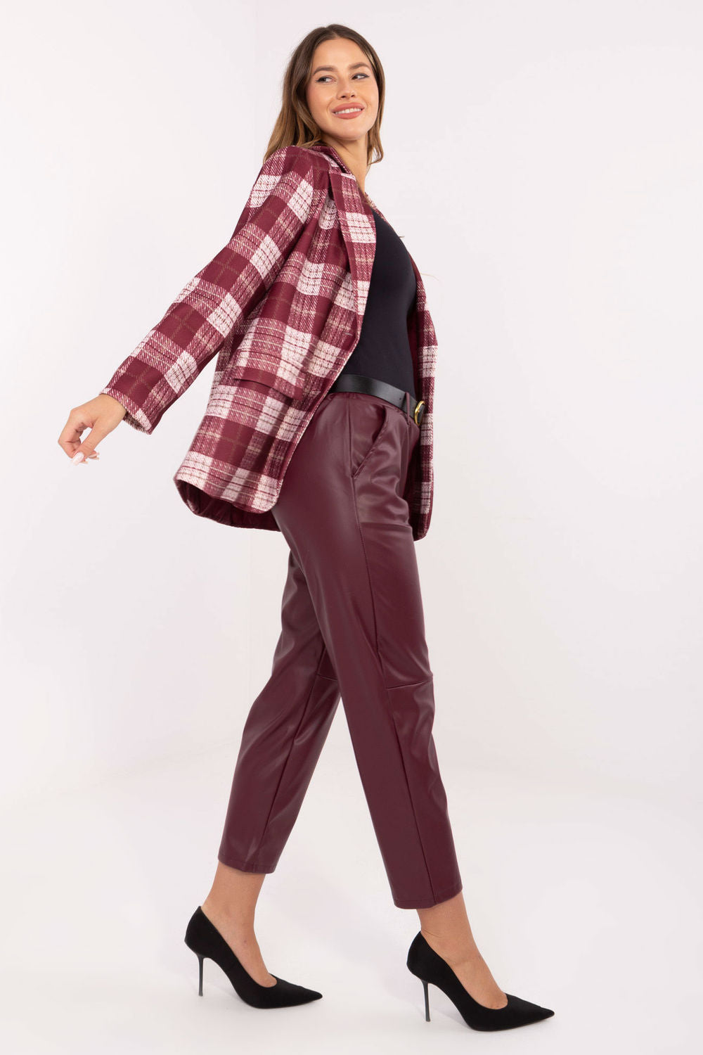 Chaussures à talons femme Rue Paris Pantalon Pantalon — rouge