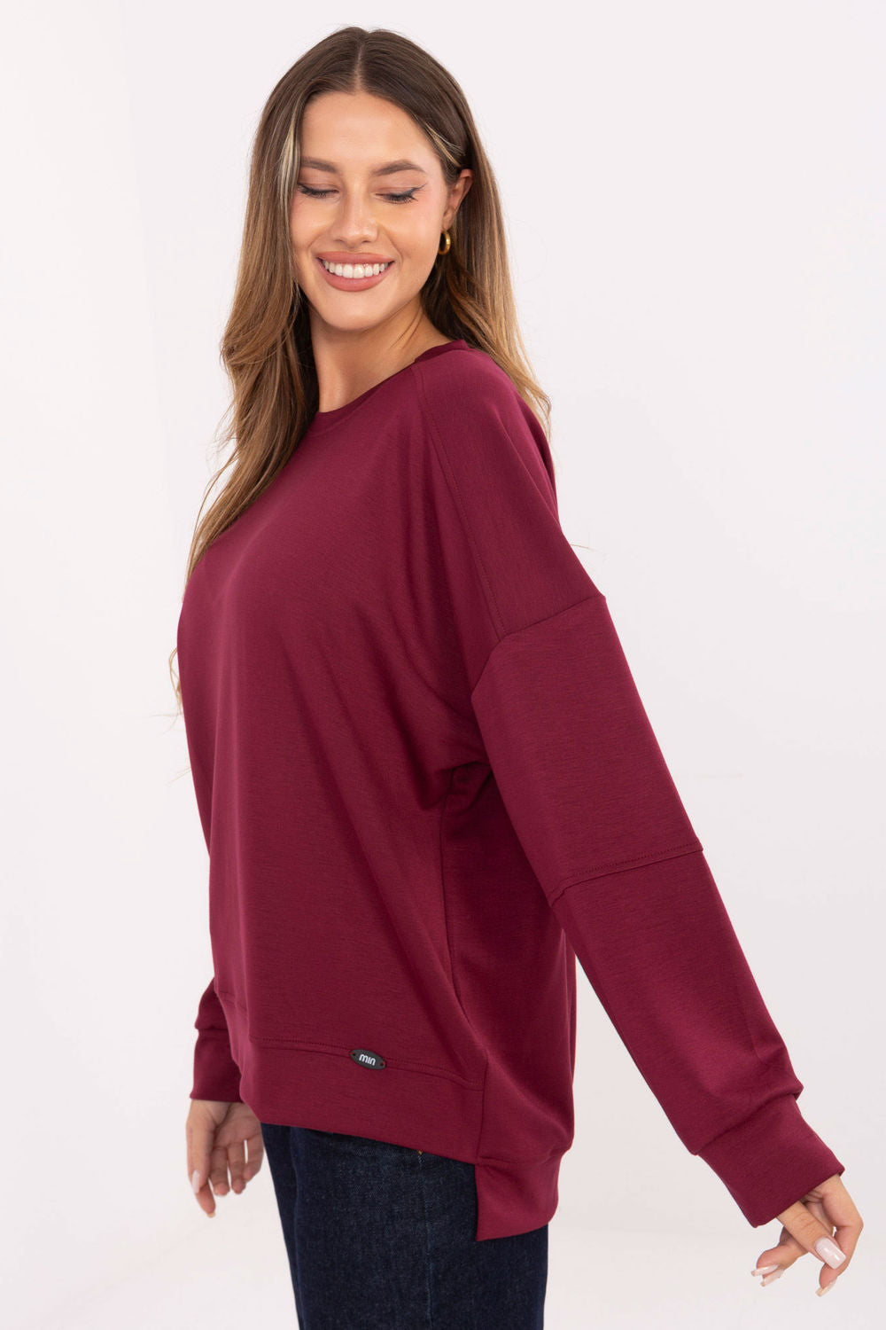 T-shirt femme Relevance Sweatshirt Sweatshirt — rouge