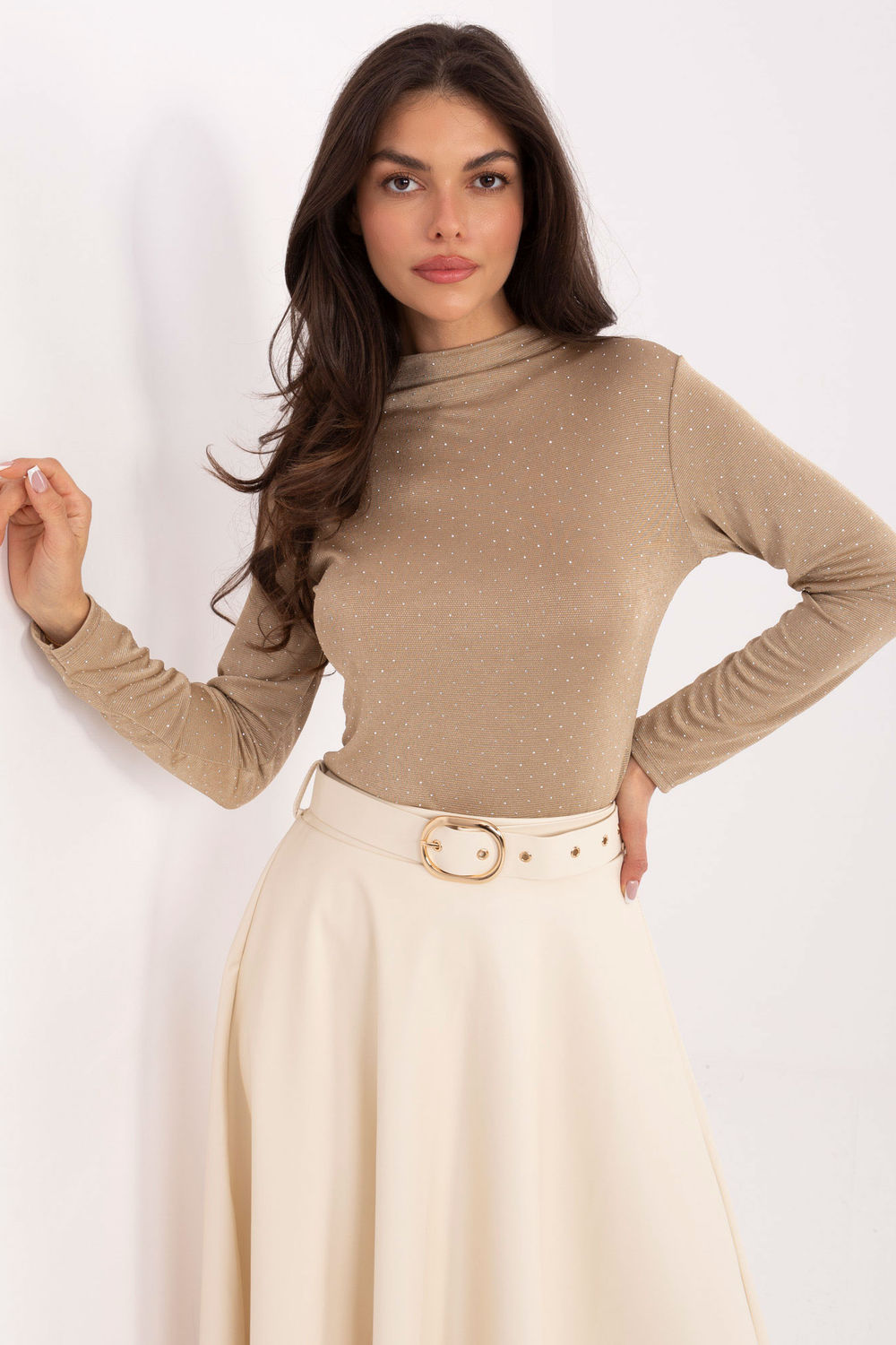Blouse femme Rue Paris Chemisier Chemisier — beige