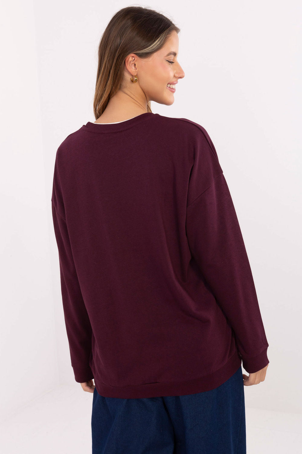 T-shirt femme Relevance Sweatshirt Sweatshirt — rouge