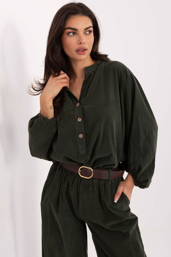 Blouse femme Italy Moda Chemisier Chemisier — vert